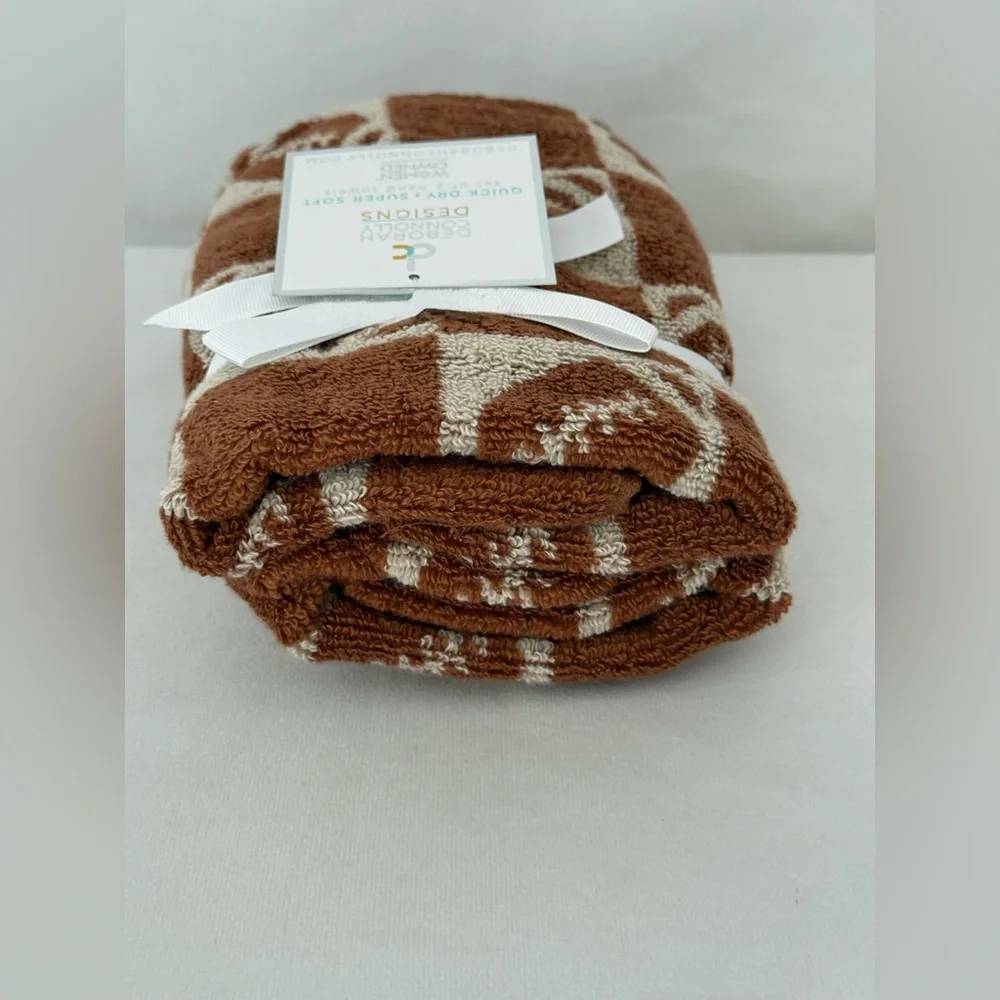 Deborah Connolly Designs Football 🏈 Hand towels
